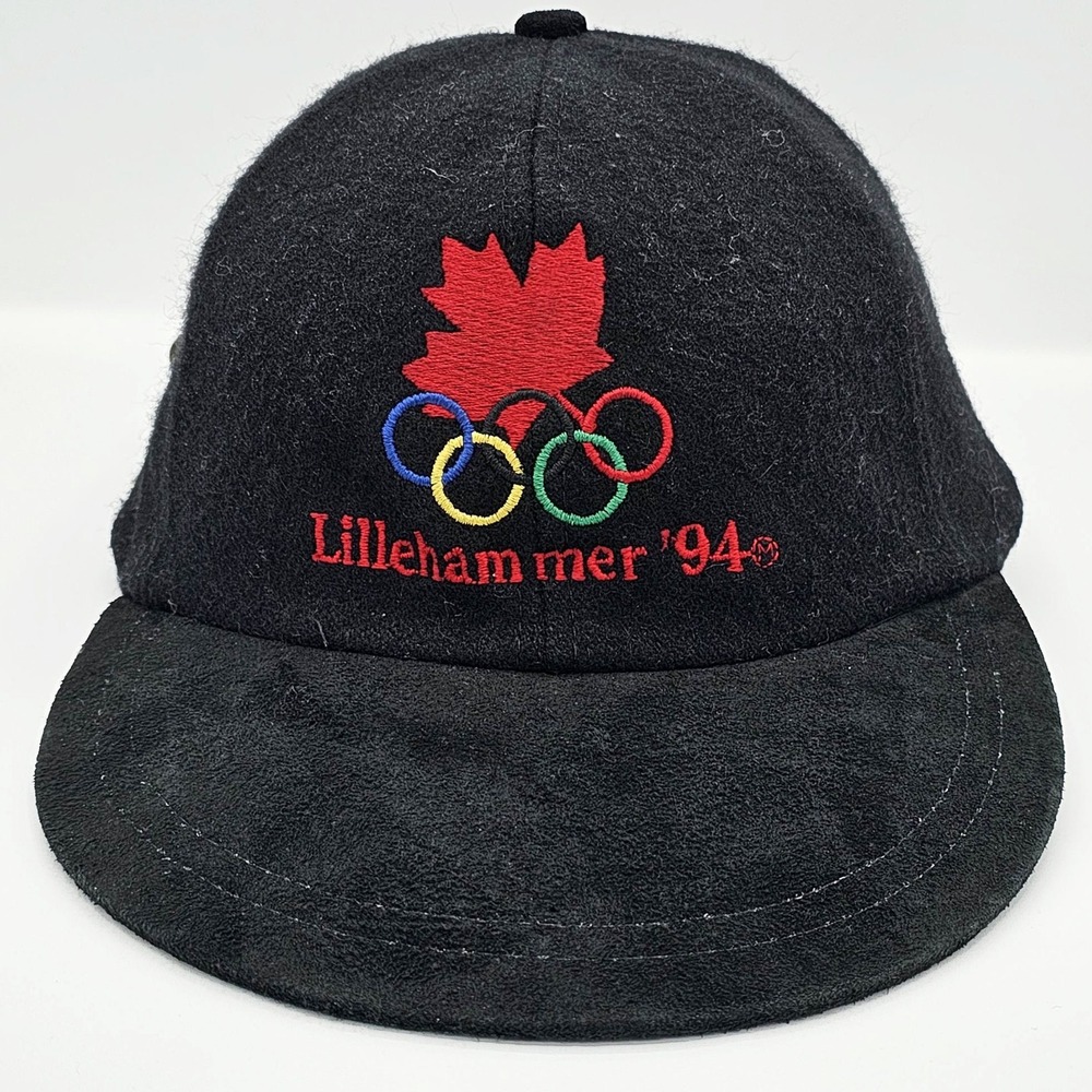 Canada Vintage 90s Lillehammer Olympics Strapback Hat
